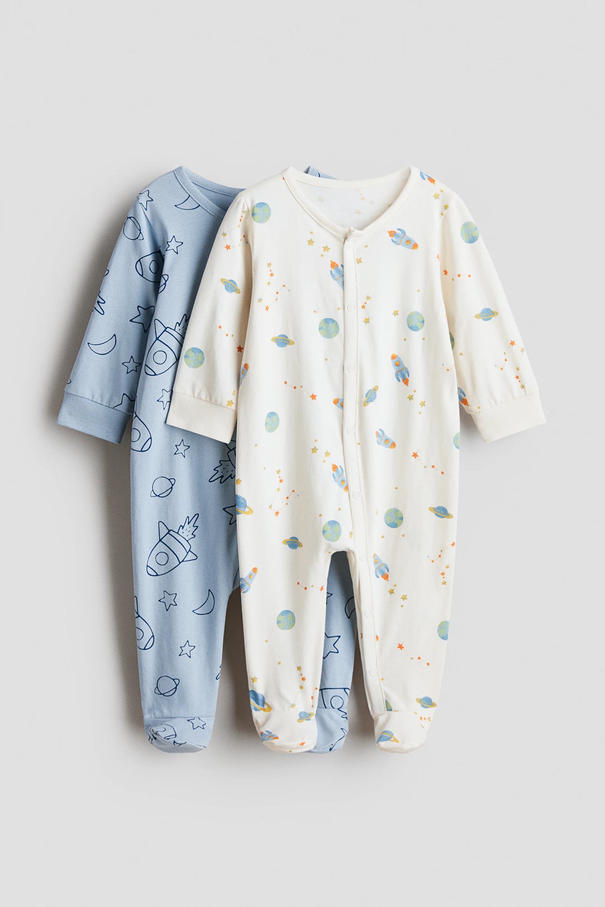 H&M 2-Pack Sleepuits