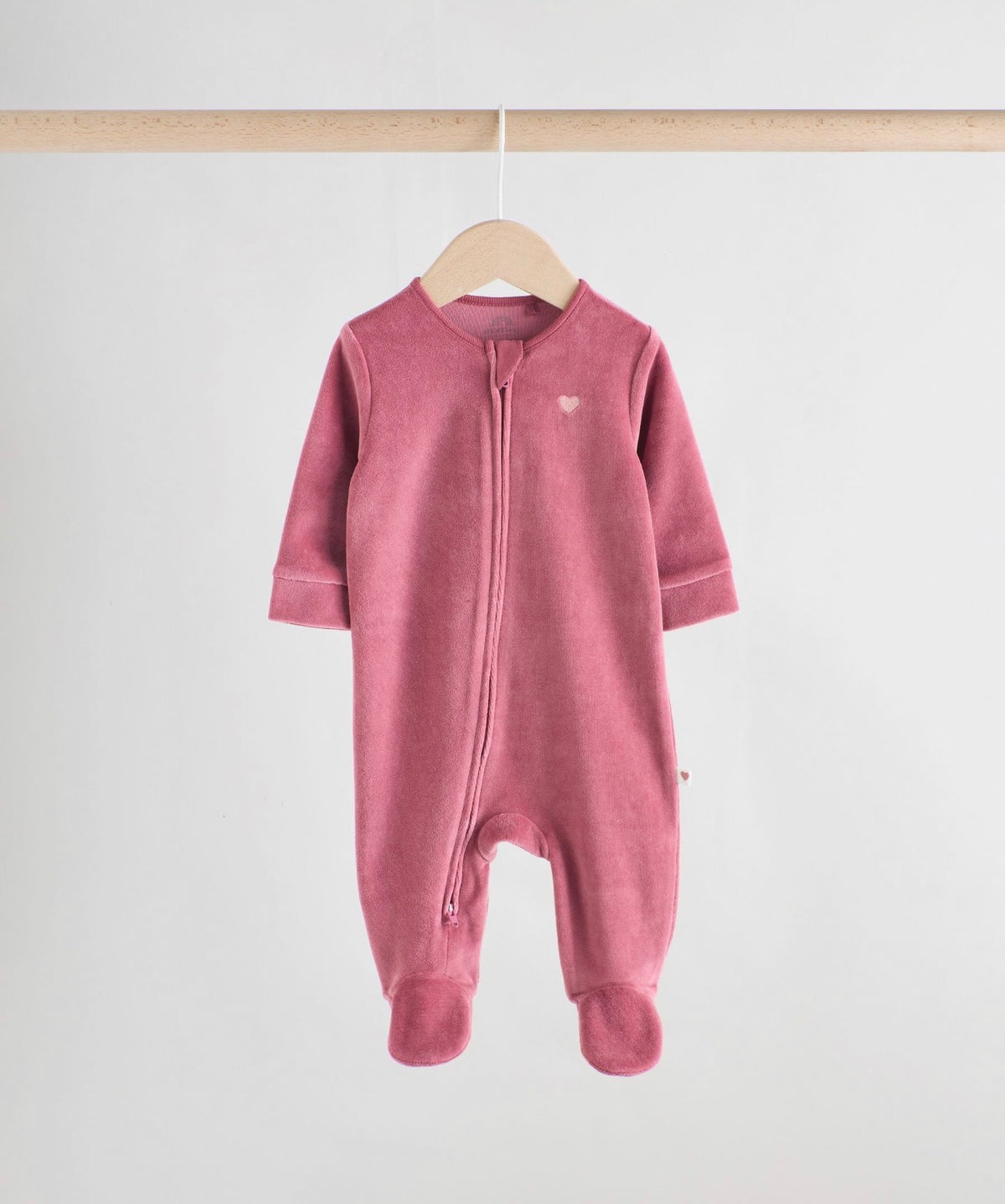 Next 2-Pack Velour Sleepsuit