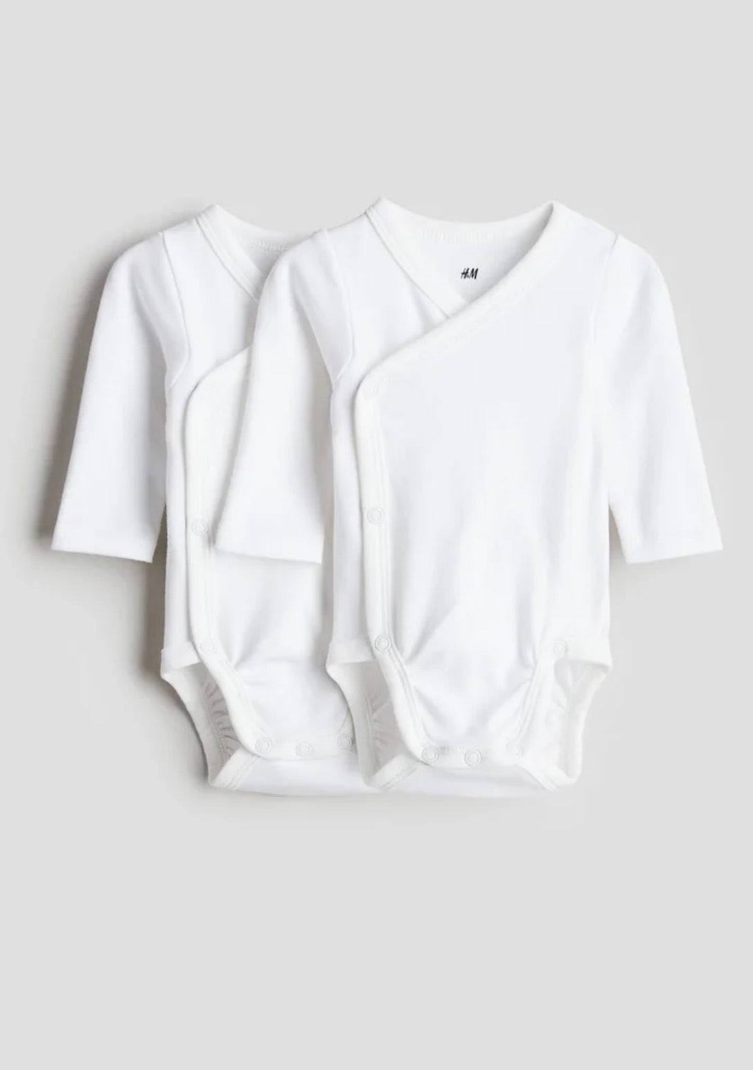 H&M 2-Pack Wrapover Bodysuits