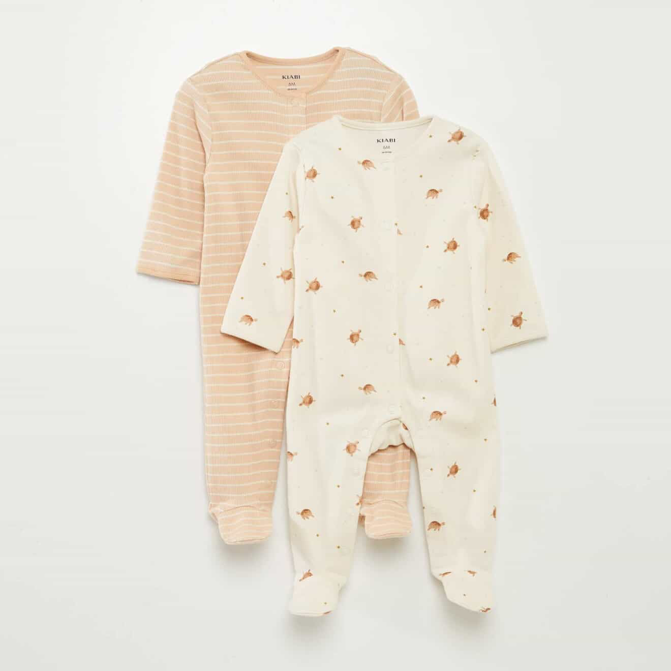 Kiabi Pack of 2 sleepsuit