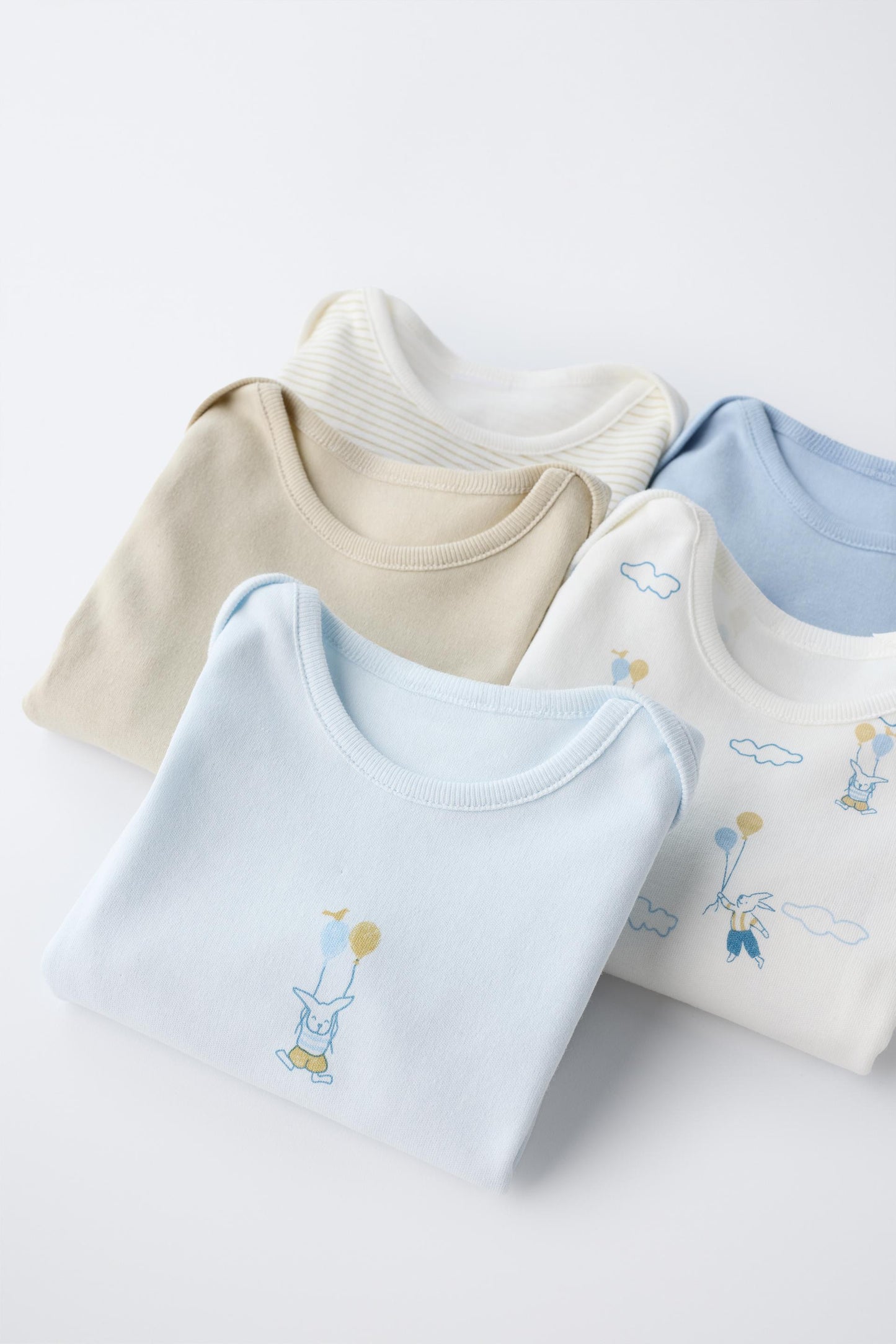 Zara 5 Pack Short Sleeve Bodysuits