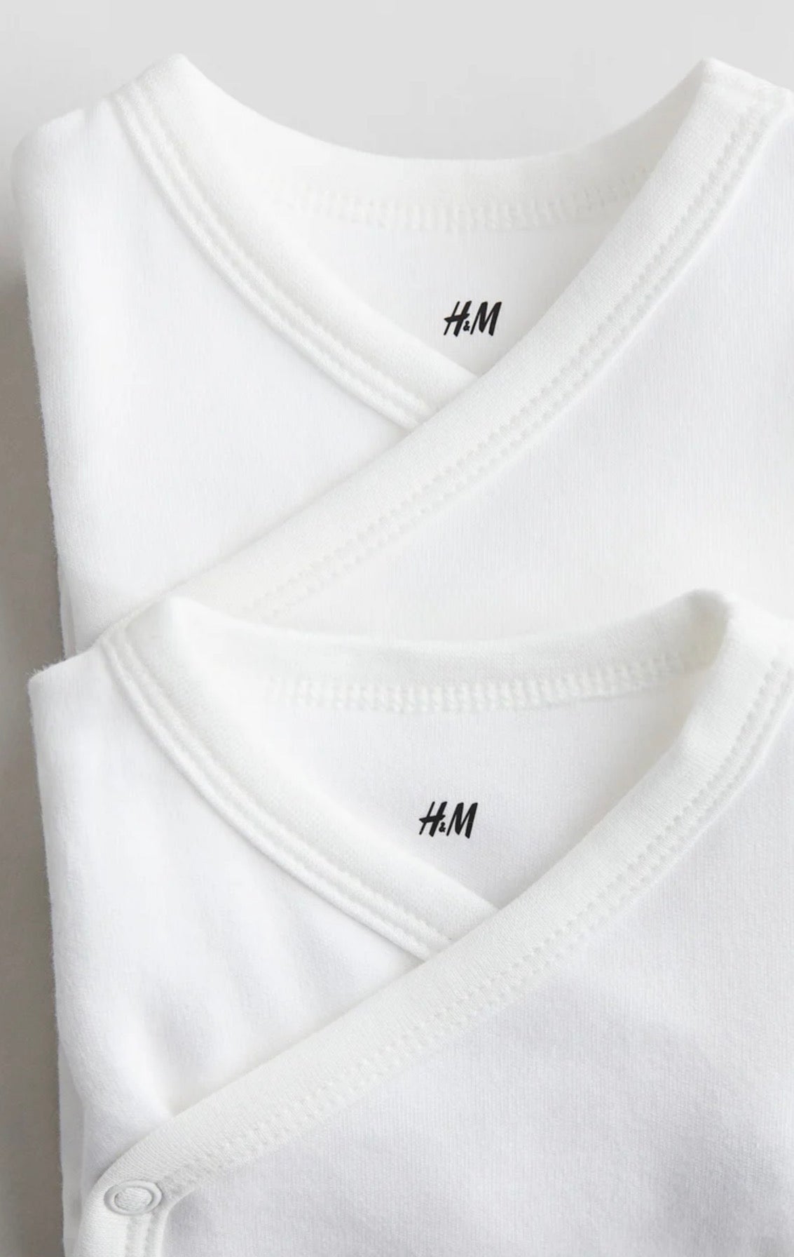 H&M 2-Pack Wrapover Bodysuits