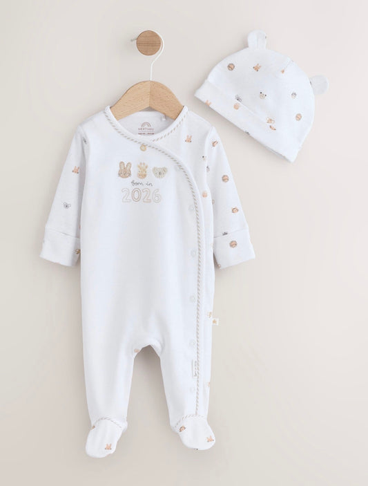 Next Born in 2026 sleepsuit