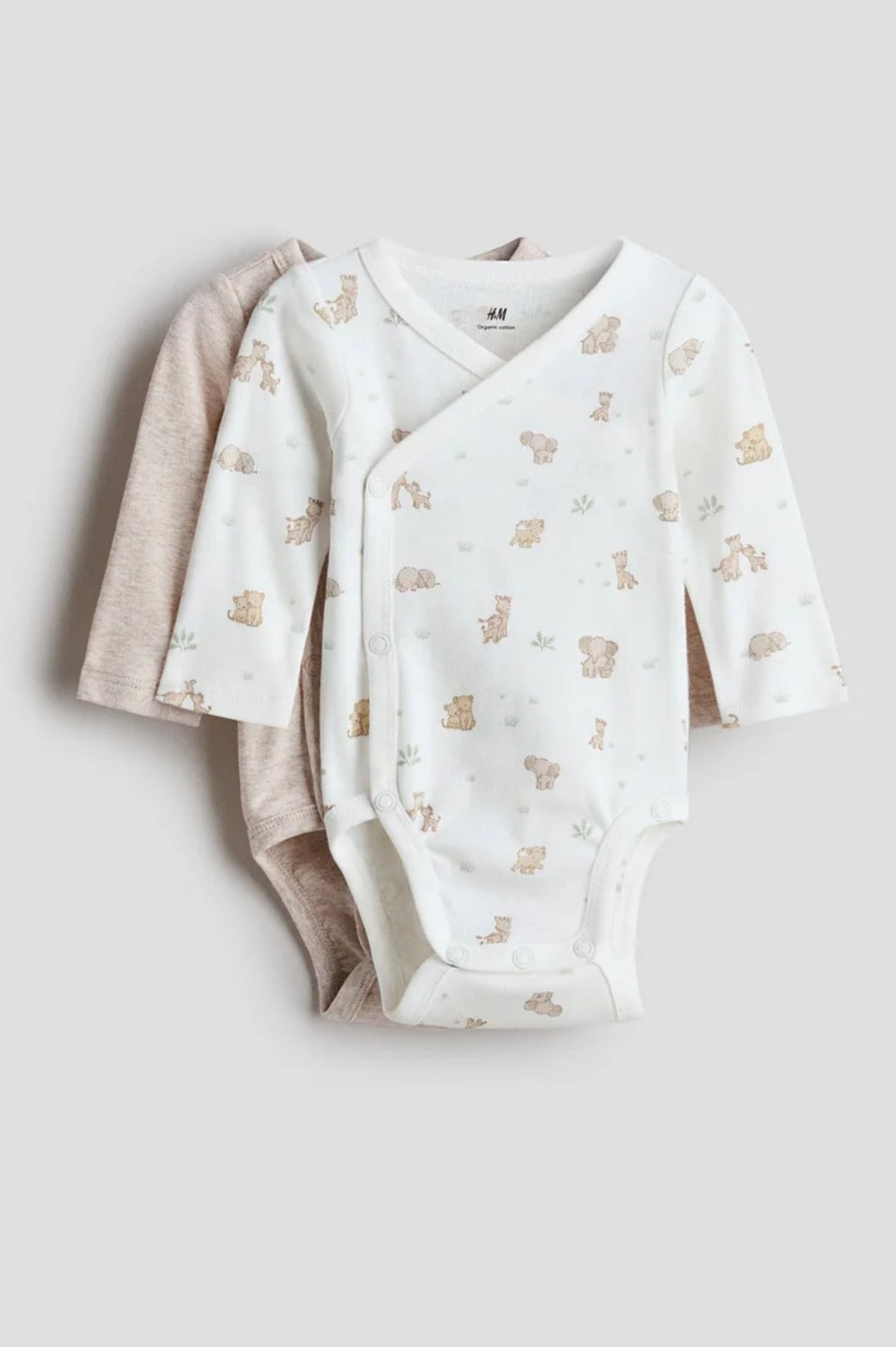 H&M 2-Pack Wrapover Bodysuits