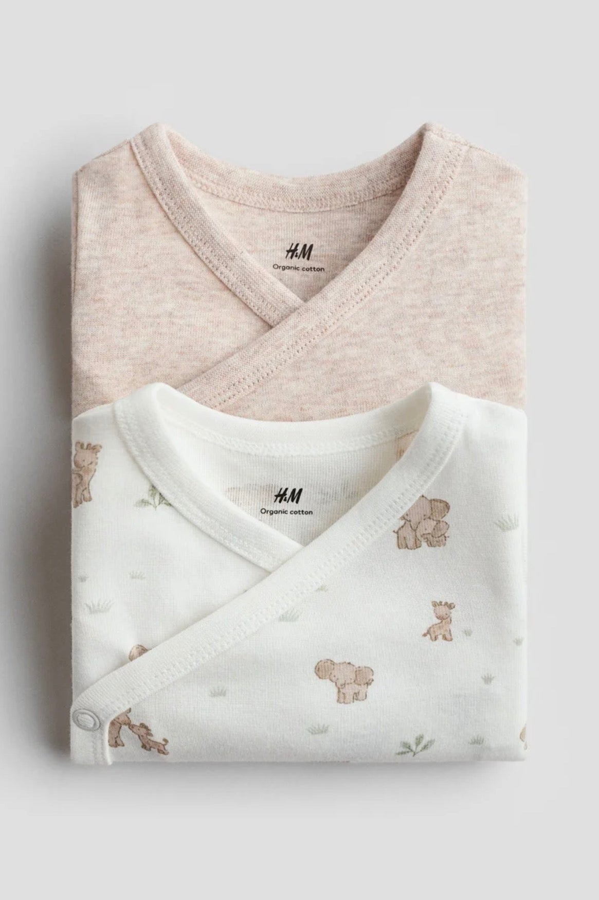 H&M 2-Pack Wrapover Bodysuits