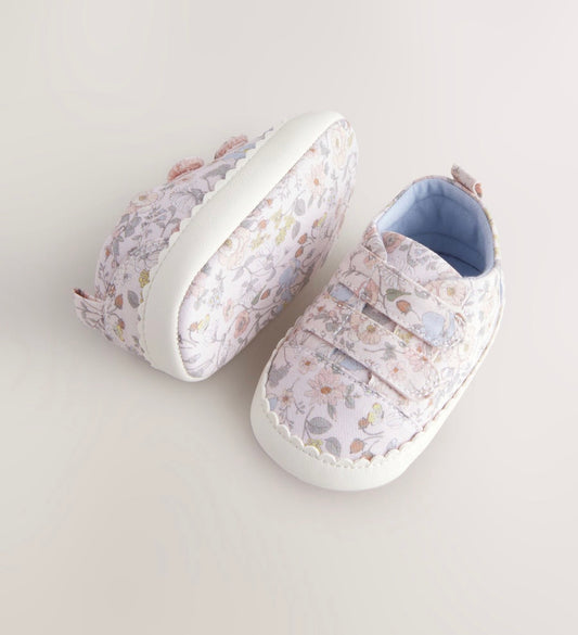 Next Floral Baby Trainers