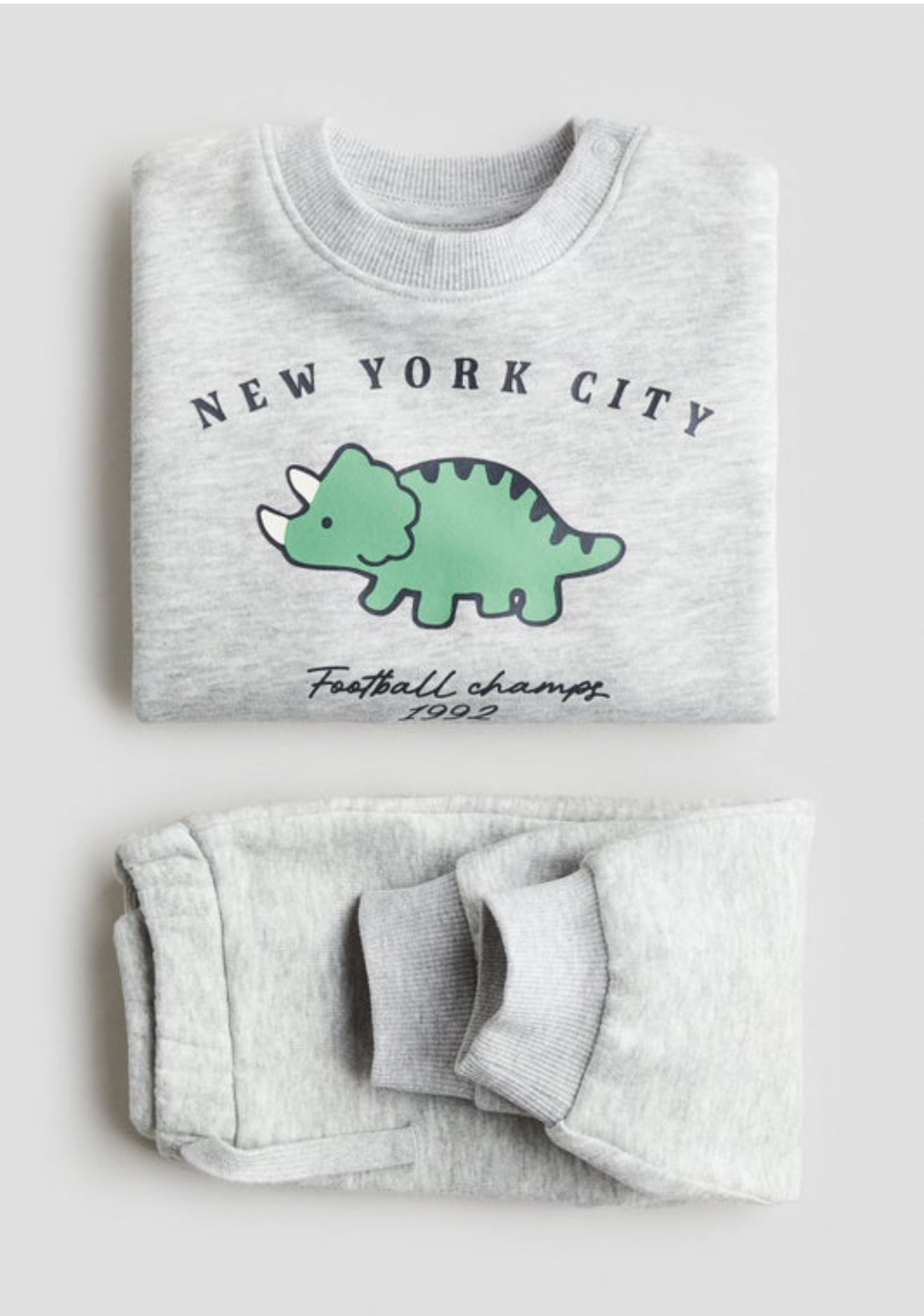 Fleece brushed inside set