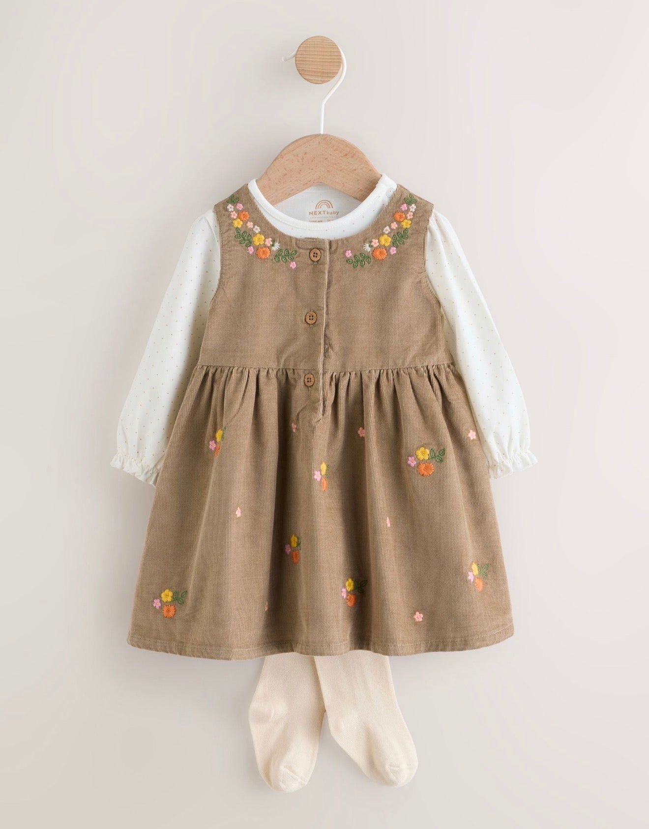 Next Embroided dress and bodysuit