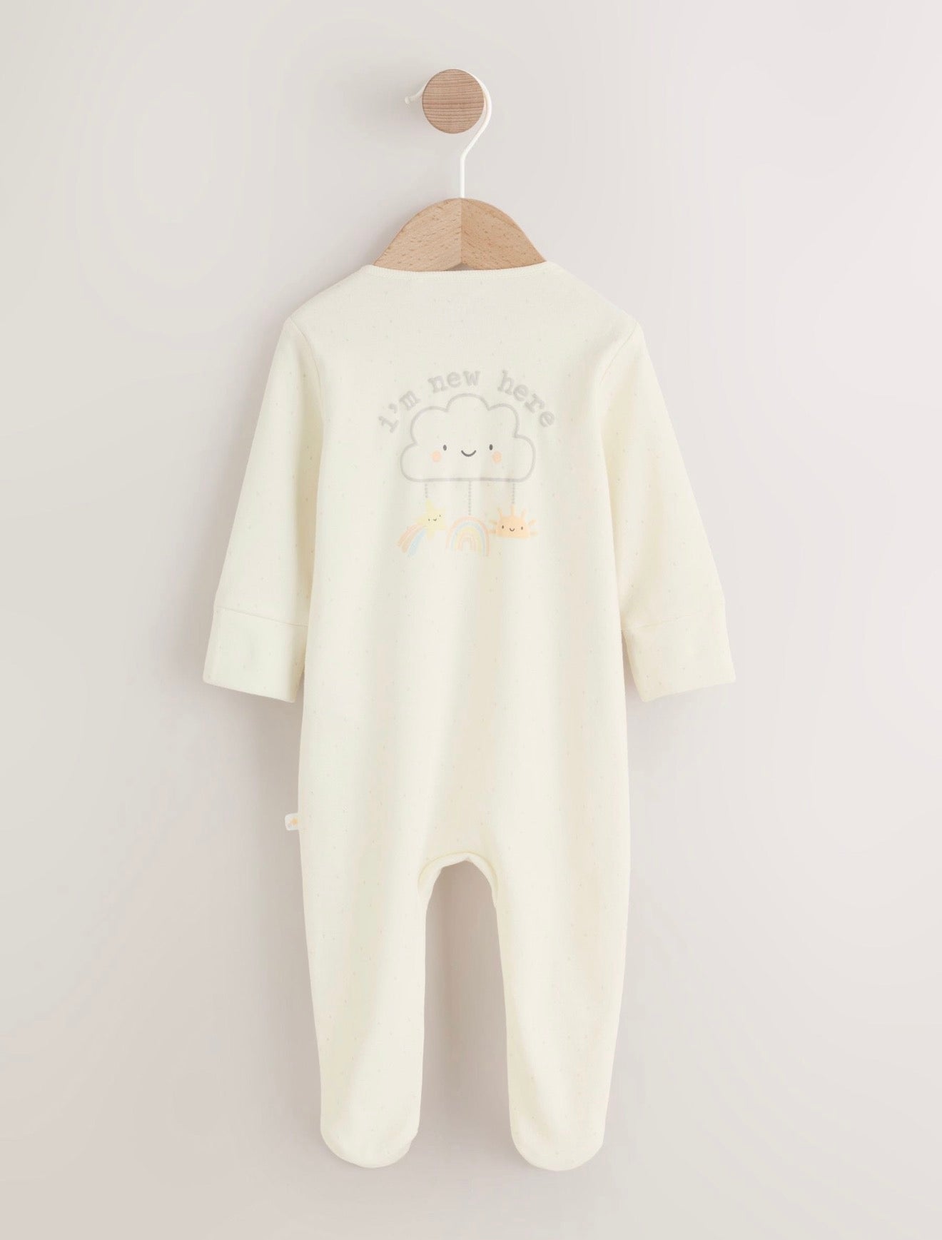 Next Cotton Sleepsuit with Hat