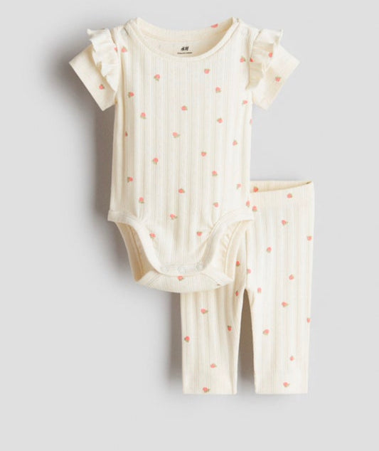 H&M 2-Pieces Pointelle Set