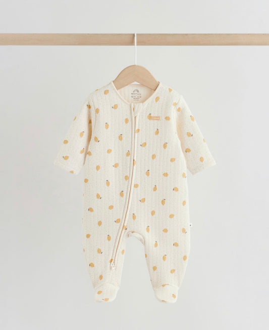Next Quilted Sleepsuit