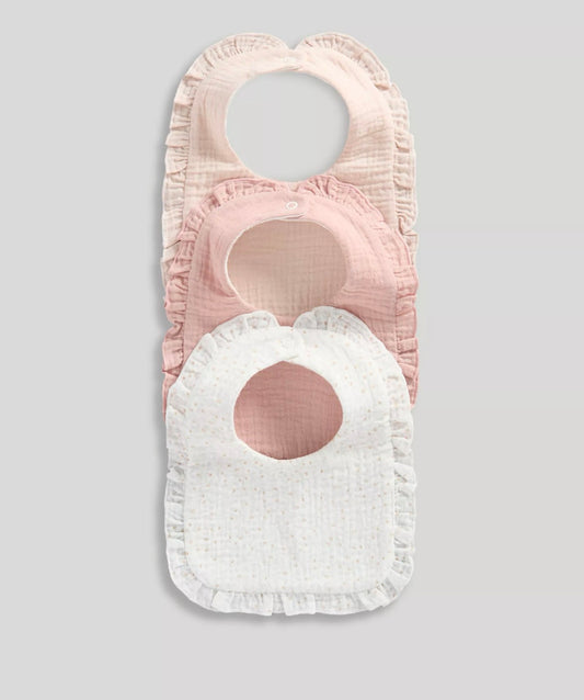 Mothercare 3-Pack Bibs