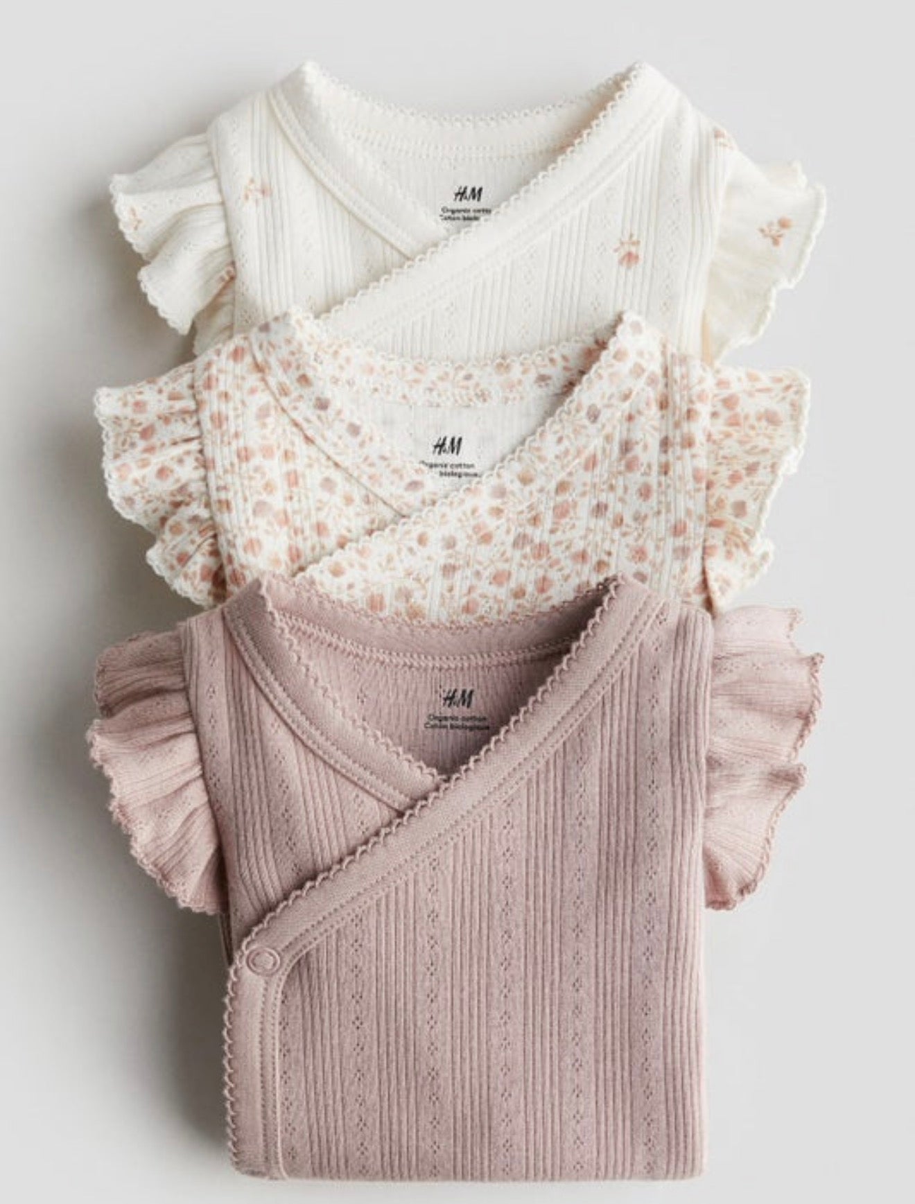 H&M 3-Pack Bodysuits