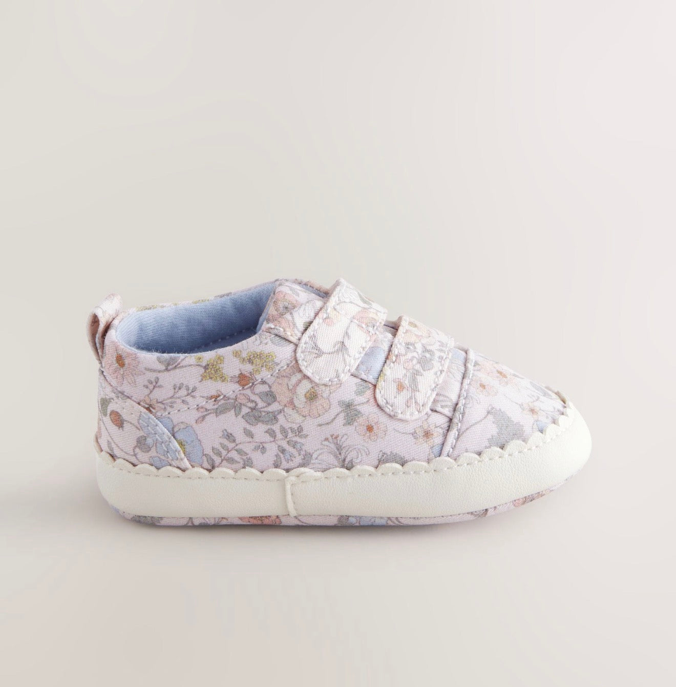 Next Floral Baby Trainers