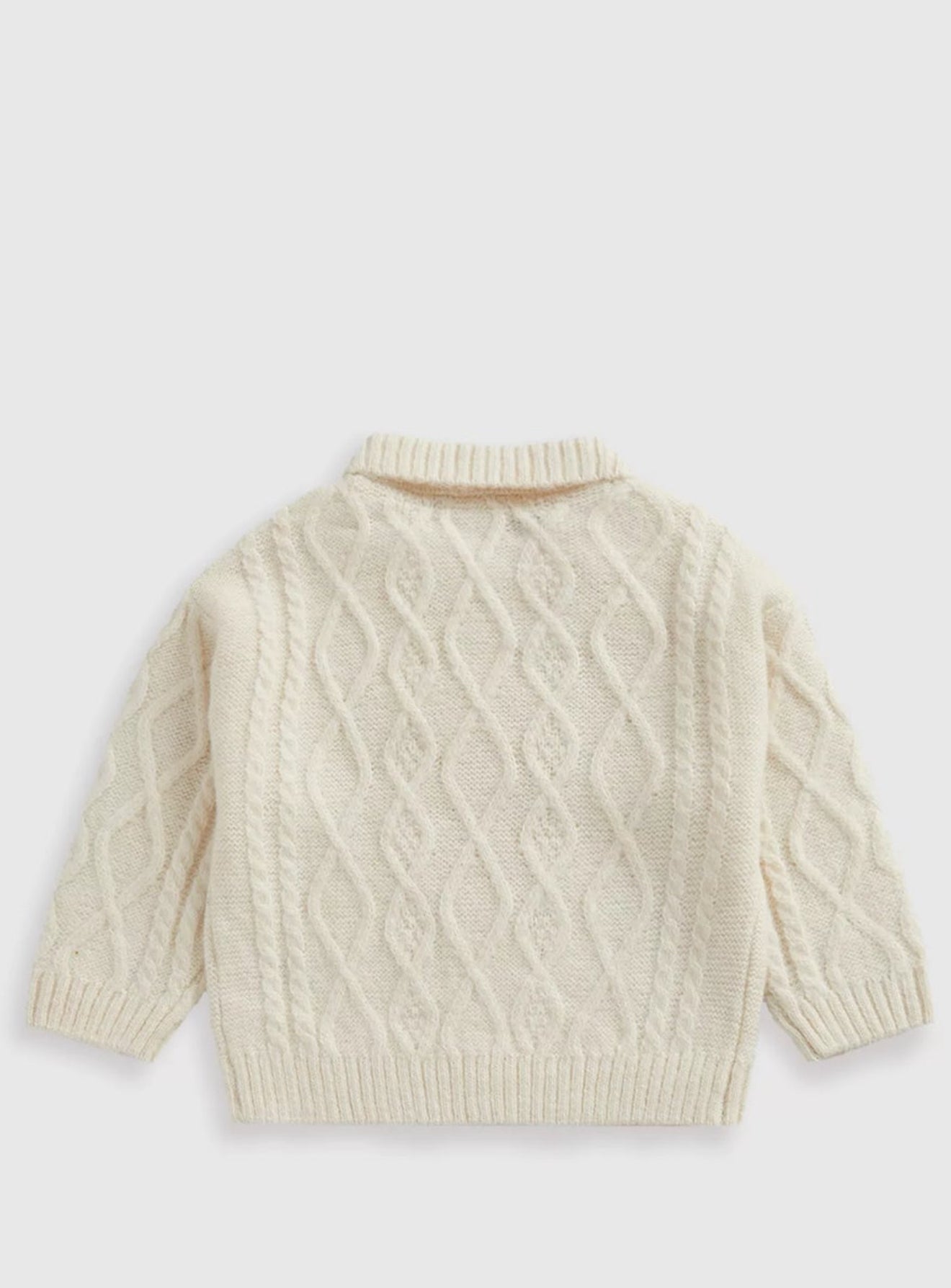 Mothercare Embroiled cable knit jumper