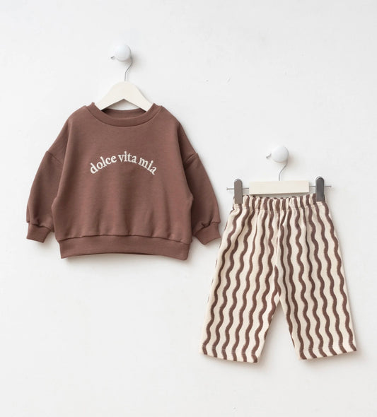 Dolce Vita Set-Brown