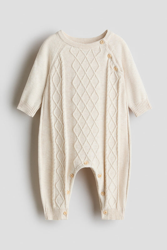 Knitted romper