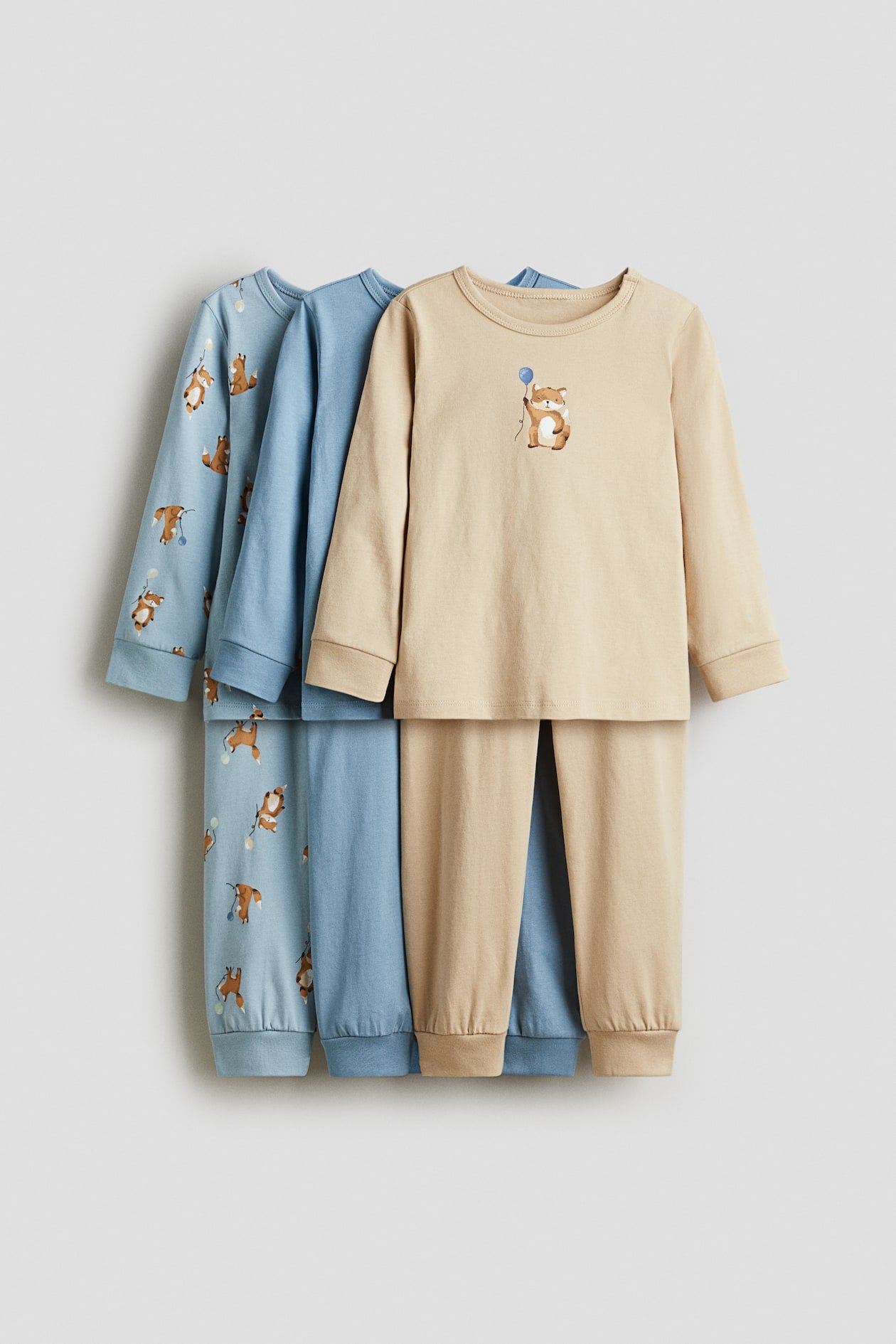 H&M 3 pieces cotton Pyjama