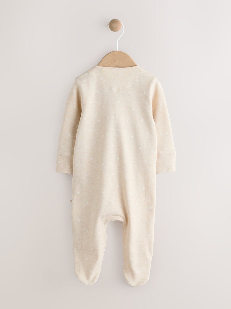 Next Neutral sleepsuit two way zip