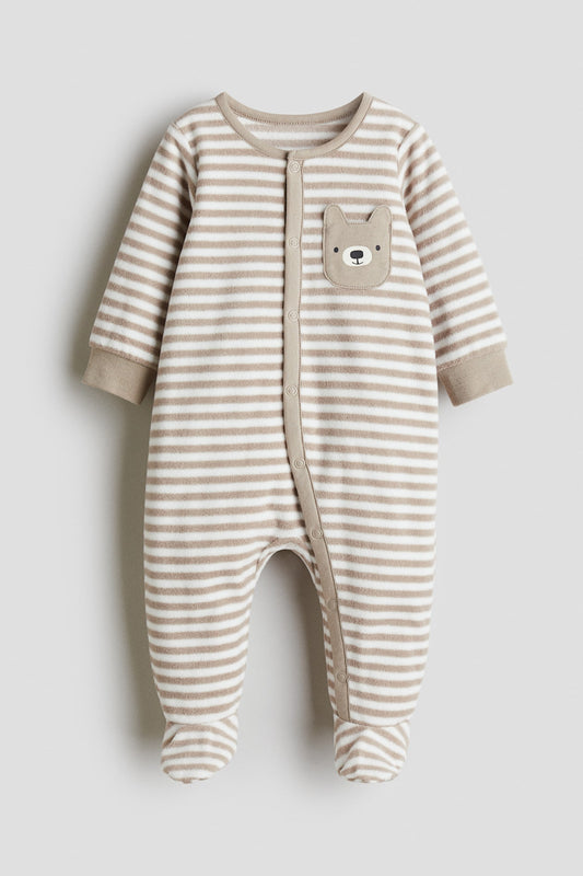 H&M Fleece Sleepsuit
