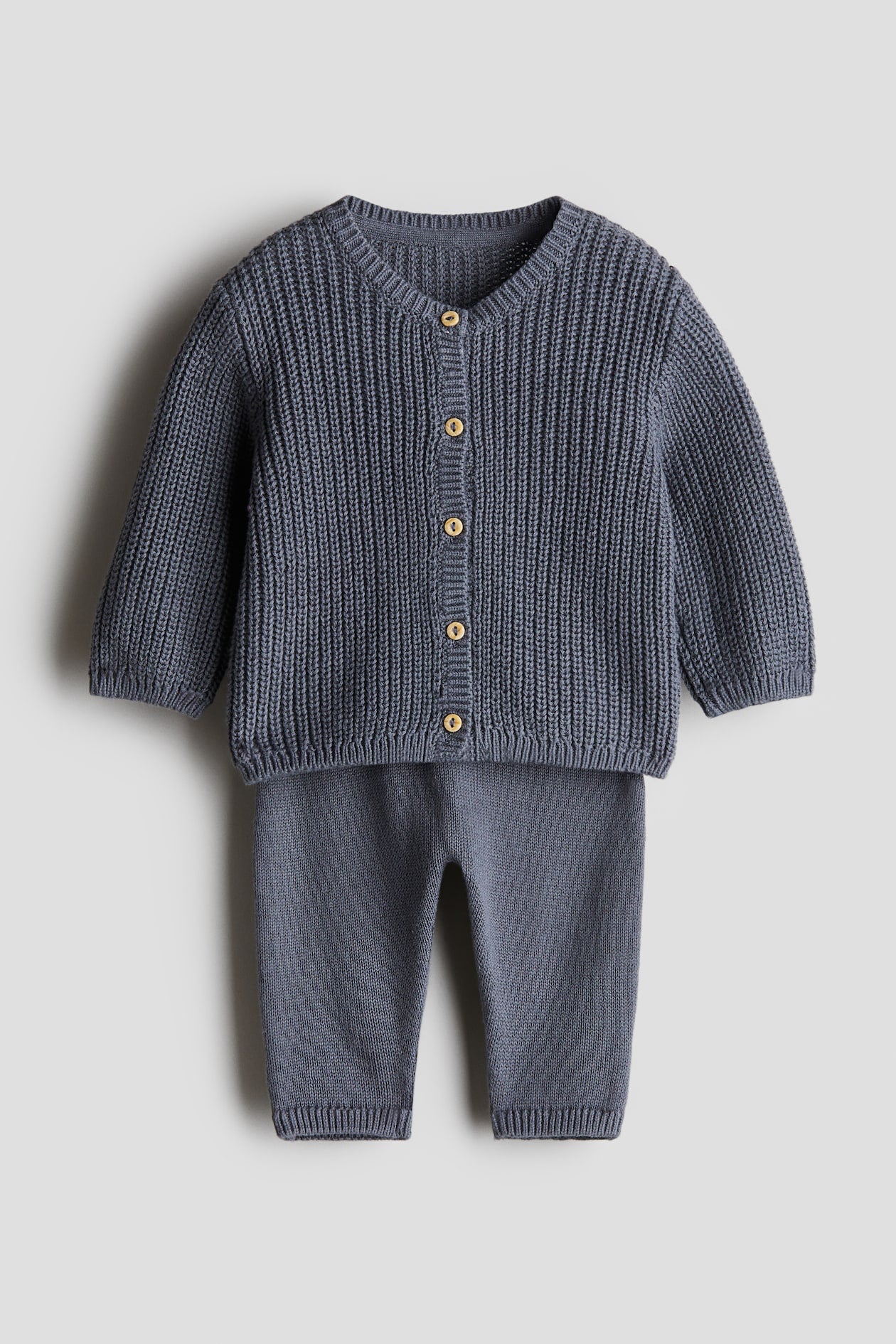 2 piece cotton knit set