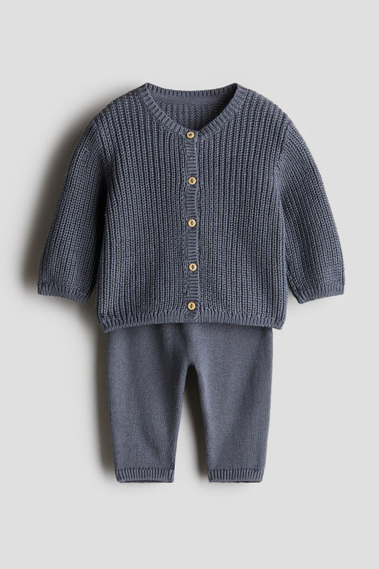2 piece cotton knit set