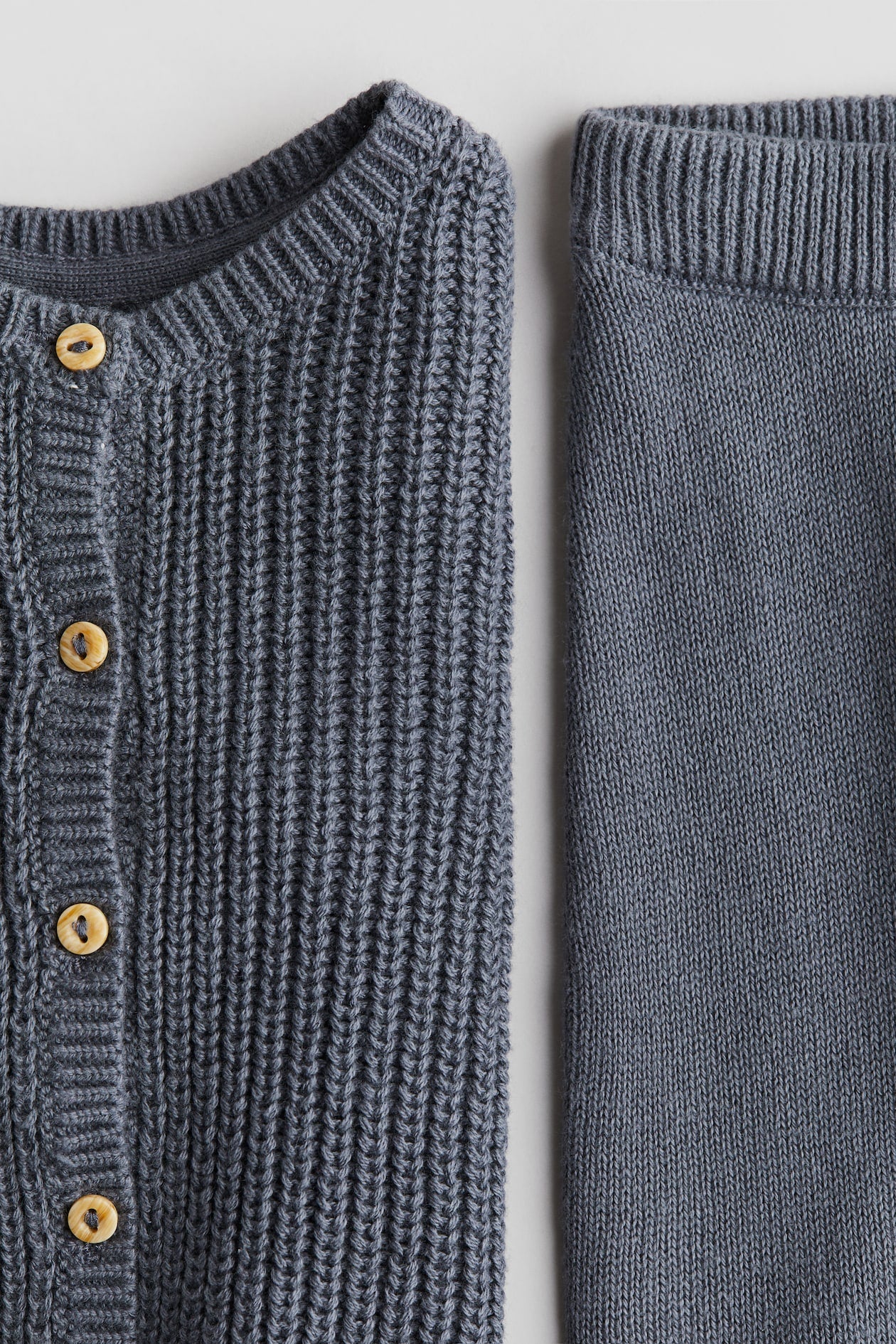 2 piece cotton knit set