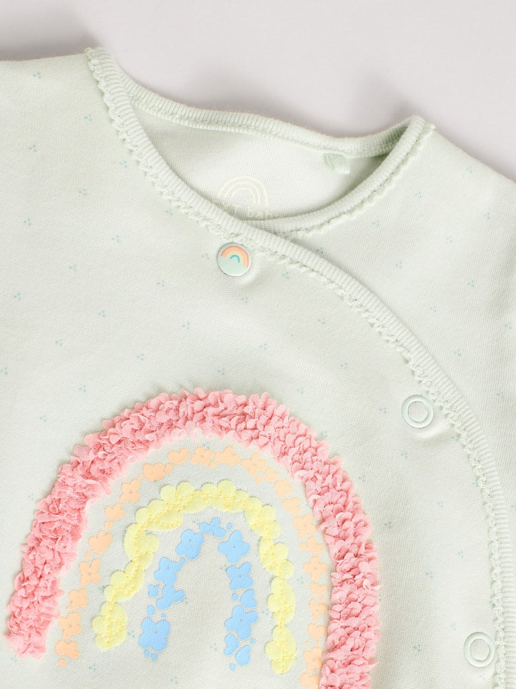 Next Sage green Sleepsuit