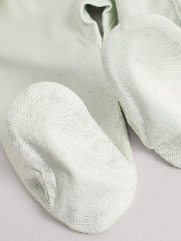Next Sage green Sleepsuit