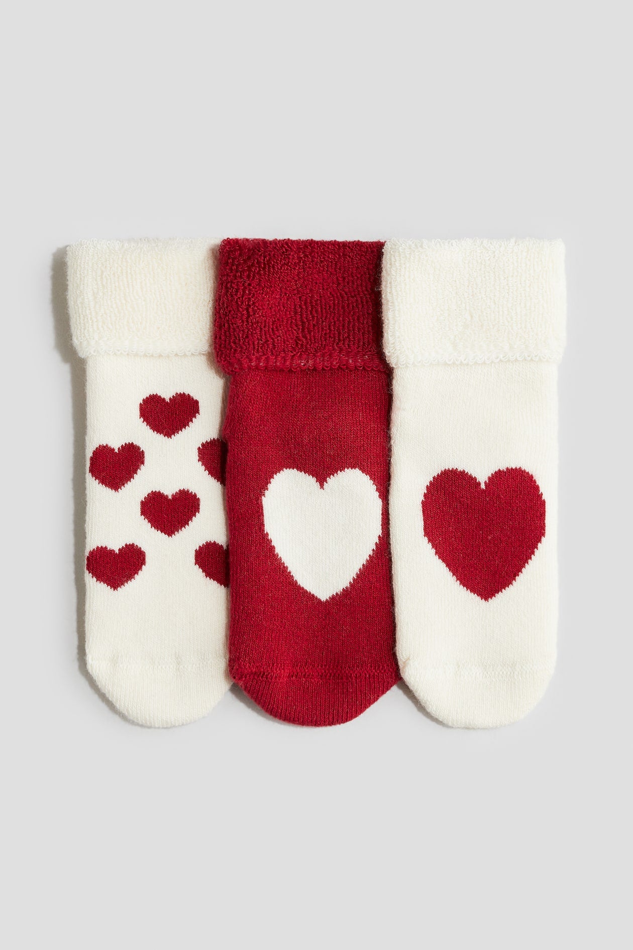 3 pack terry socks