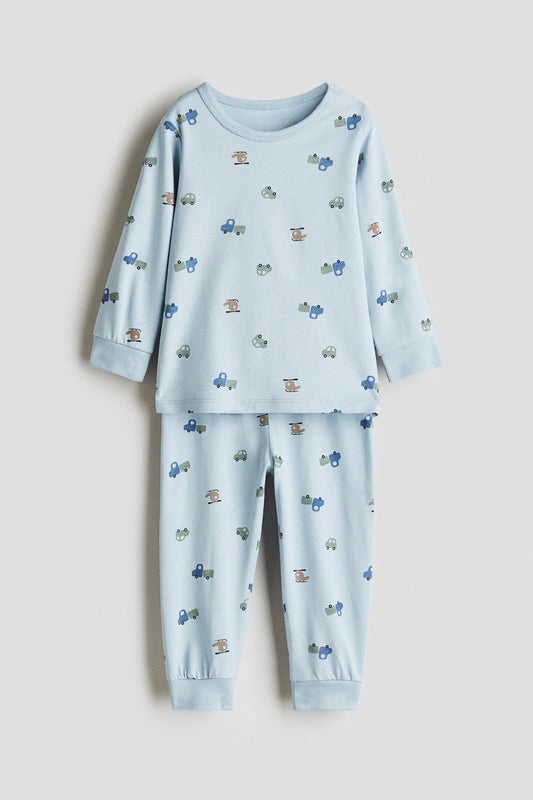 PRINTED COTTON PYJAMAS