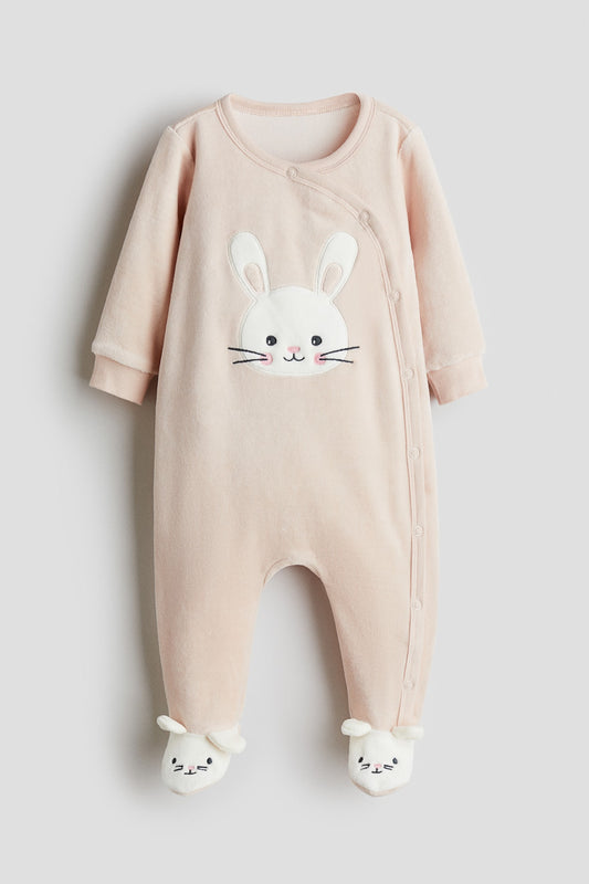 Velour Sleepsuit