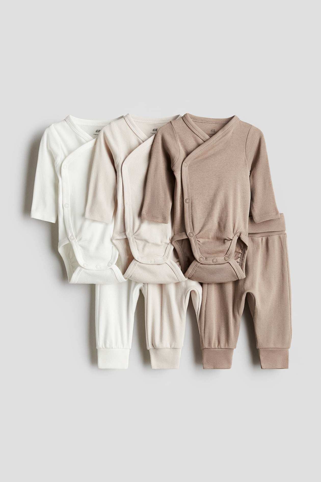 H&M 6-PIECE BODYSUIT AND PANTS SET
