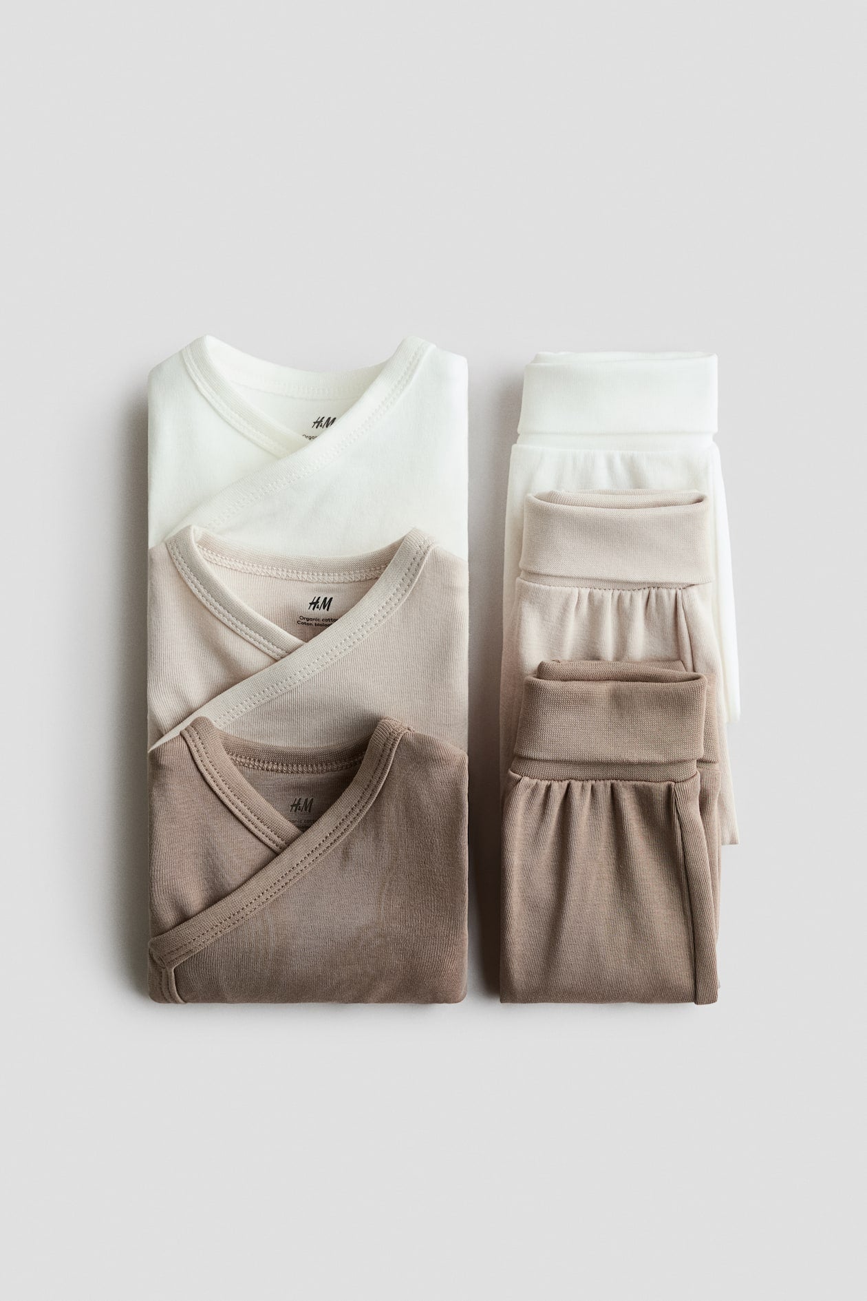 H&M 6-PIECE BODYSUIT AND PANTS SET