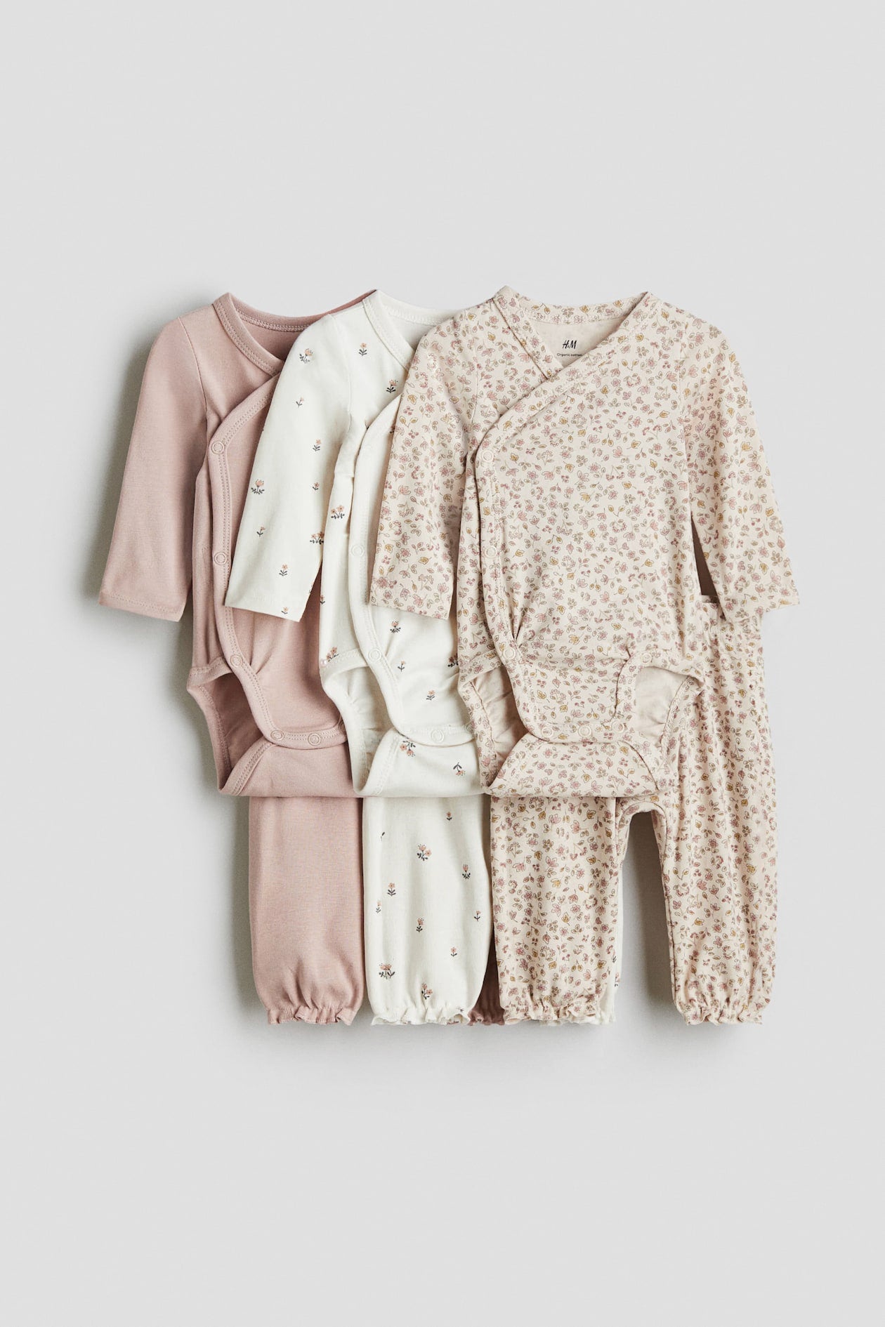 H&M 6-PIECE BODYSUIT AND TROUSERS SET