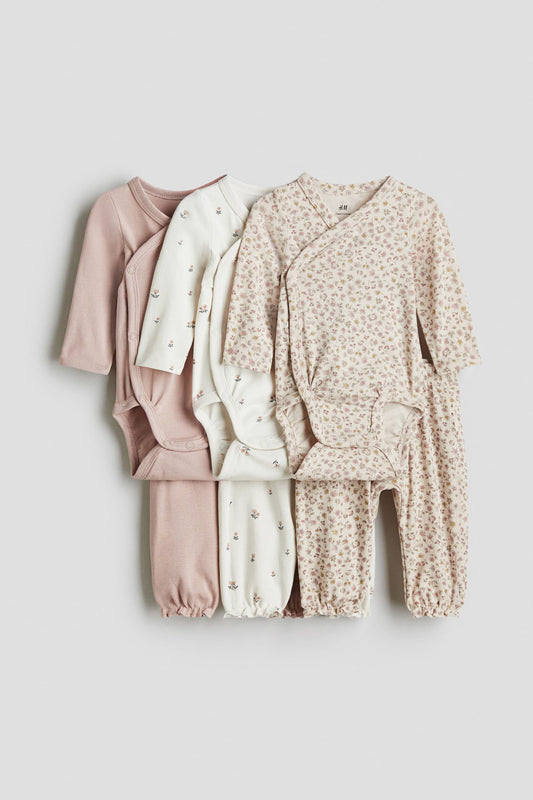 H&M 6-PIECE BODYSUIT AND TROUSERS SET