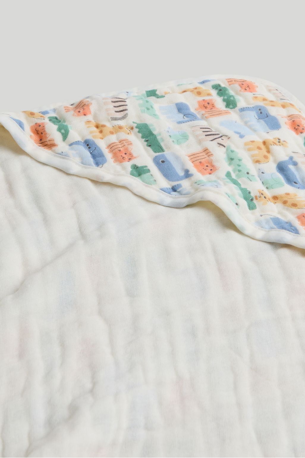 Mothercare Muslin cuddle ‘n’ dry hooded towel