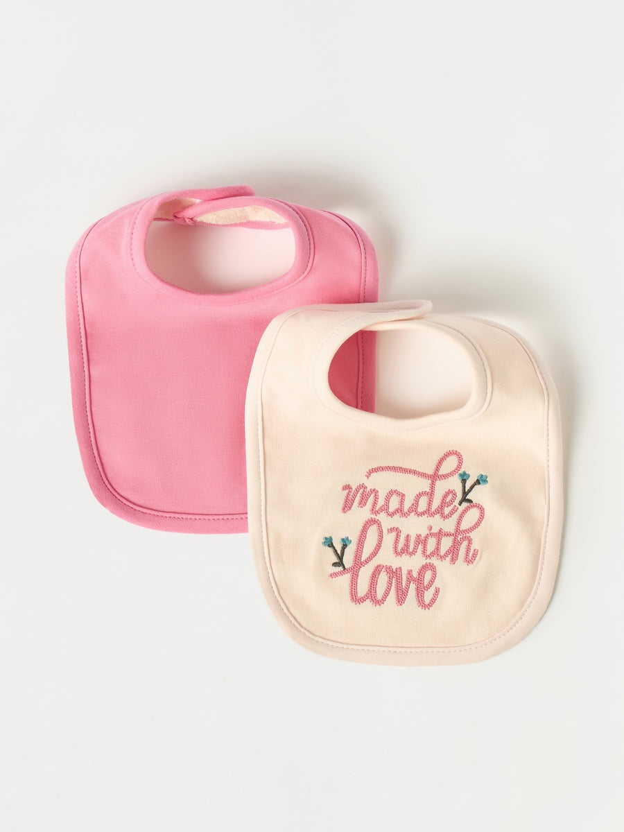 4 Pack - Bib and Burp Set