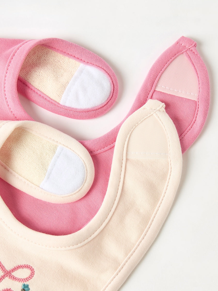 4 Pack - Bib and Burp Set