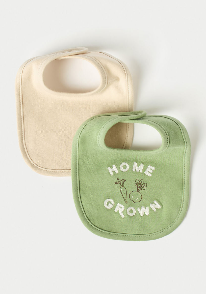 4-Pack Bib and Burp Set
