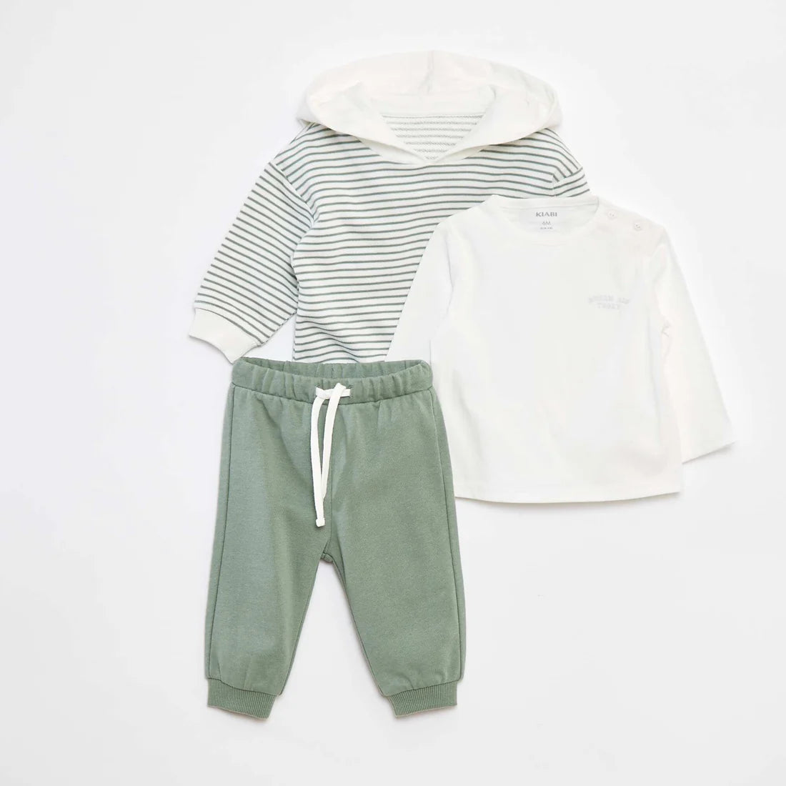 Sweatshirt T-shirt and joggers set - 3-piece set