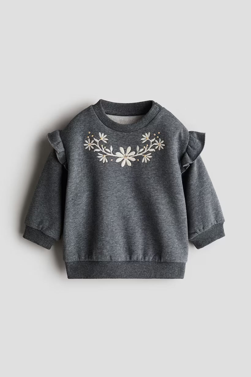 Crew neck sweatshirt