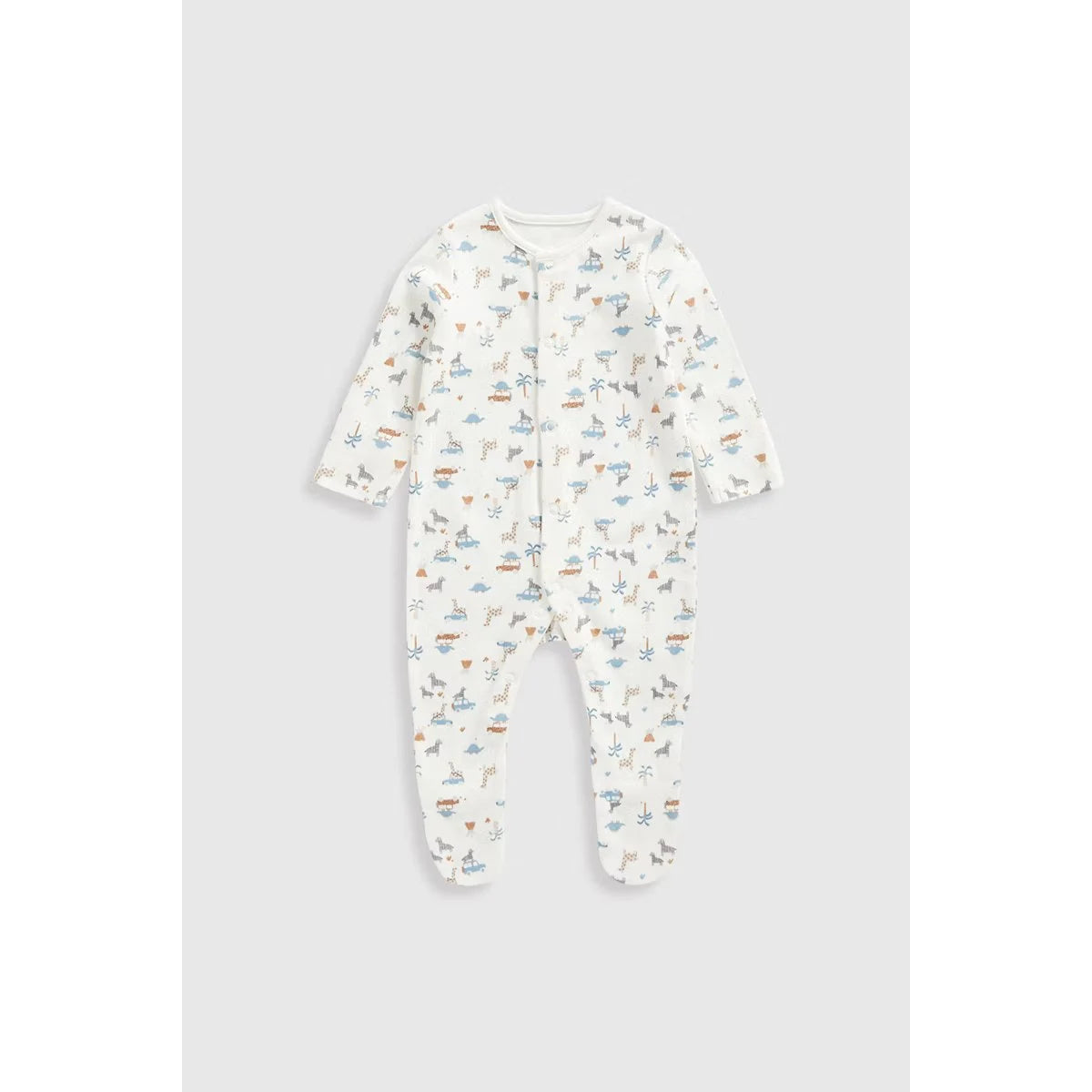 3 pieces sleepsuit-Zebra