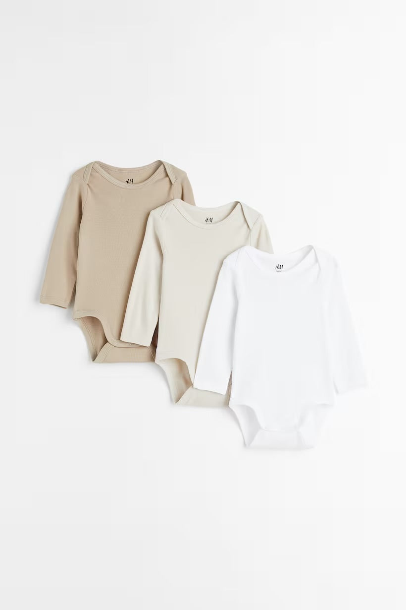 H&M 3 pieces bodysuits