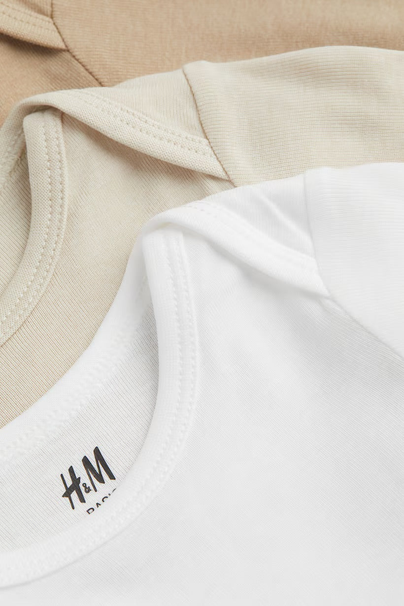 H&M 3 pieces bodysuits