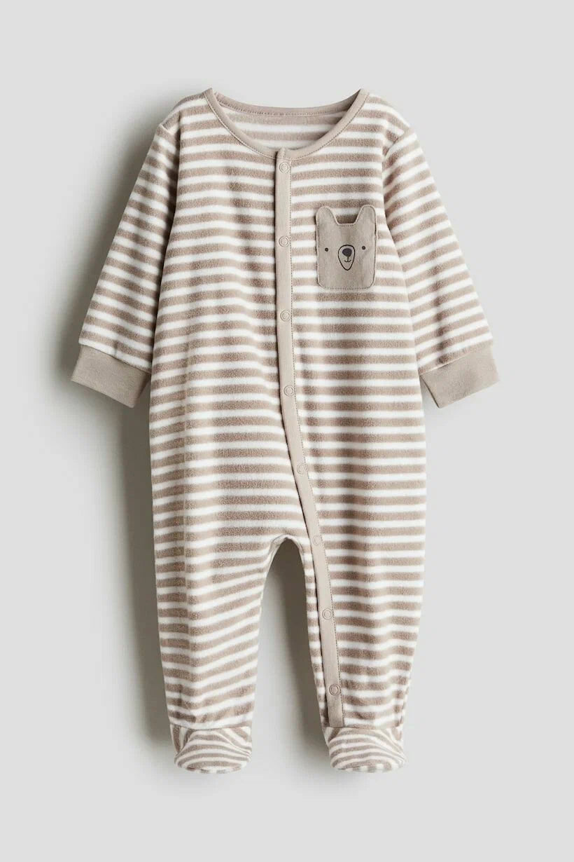 Fleece all in one pyjama
