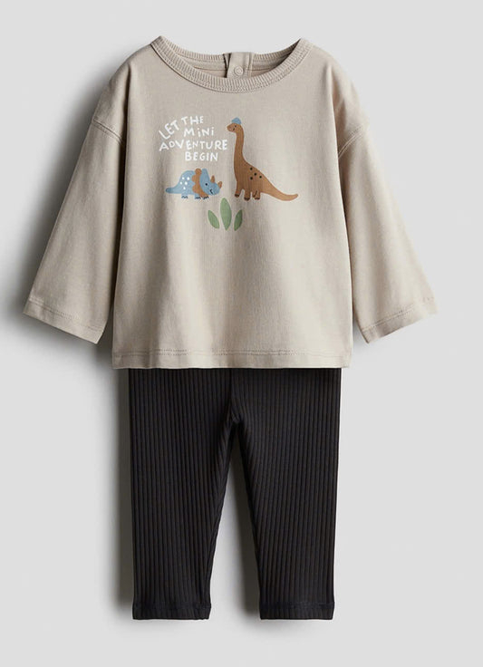 2 pieces top and legging set