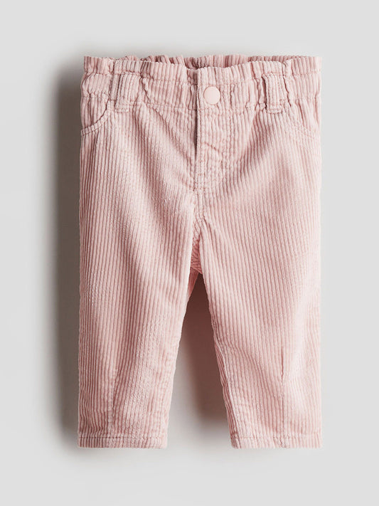 Cotton corduroy trousers