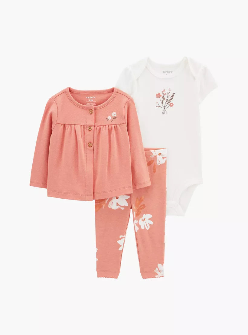Carters 3 pieces little cardigan