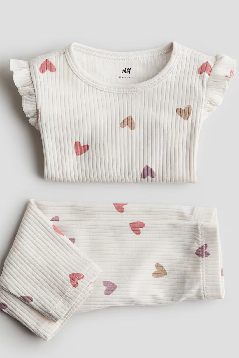 ribbed cotton set